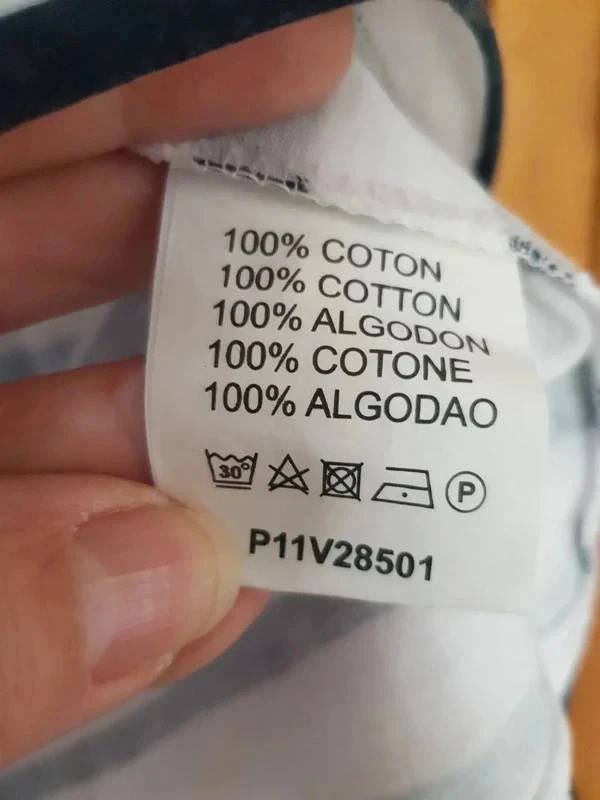 Debardor rayado blanco negro dibujo azul talla 1 es decir 36/38 nuevo marca Grand Voile – photo 5